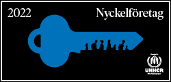 Logotyp UNHCR Nyckelföretag